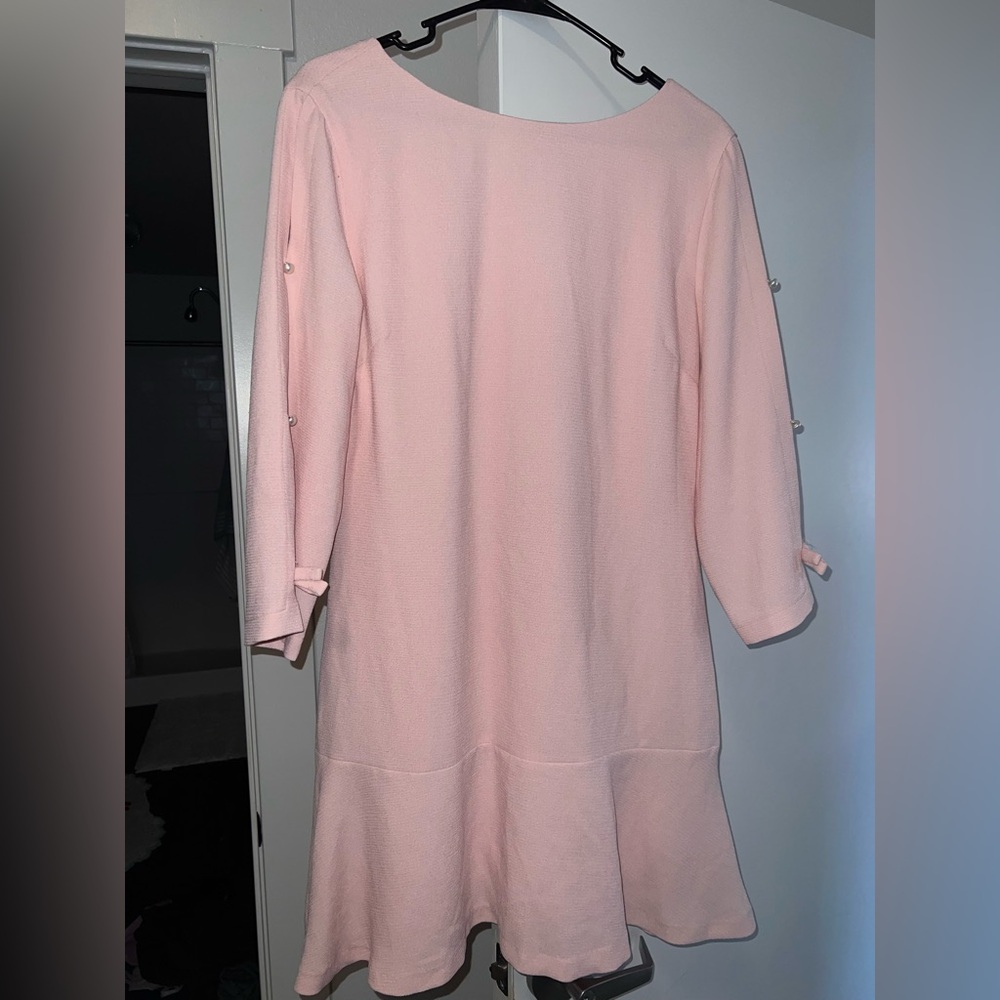 Chadwicks Soft Pink Long Sleeve Dress